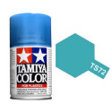 Spray clear blue, azul transparente (85072). Bote 100 ml. Marca Tamiya. Ref: TS-72.