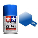 Spray metallic Blue, Azul metálico (85019). Bote 100 ml. Marca Tamiya. Ref: TS-19.