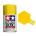 Spray Chrome yellow, amarillo cromo (85047). Bote 100 ml. Marca Tamiya. Ref: TS-47.