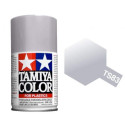 Spray Metallic Silver, Plata metálico (85083). Bote 100 ml. Marca Tamiya. Ref: TS-83.