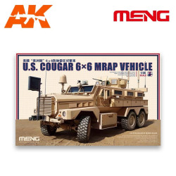 Cougar 6x6 Vehículo MRAP EE.UU. Escala 1:35. Marca Meng. Ref: SS-005.