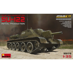  SOVIET SU-122 S.P.GUN (Full interior kit). Escala 1:35. Marca Miniart. Ref: 35175.