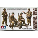 British Paratroopers with Small Motorcycle. Escala 1:35. Marca Tamiya. Ref: 35337.