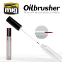 Oilbrusher: Oleo negro, black. Marca Ammo of Mig Jimenez. Ref: AMIG3500.