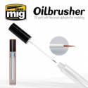 Oilbrusher: Oleo Tierra polvorienta, Dusty Earth. Marca Ammo of Mig Jimenez. Ref: AMIG3523.