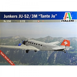 Junkers JU-52/3M " tante Ju". Escala 1:72. Marca Italeri. Ref: 0150.