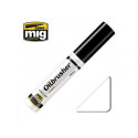 Oilbrusher: Oleo blanco, white. Marca Ammo of Mig Jimenez. Ref: AMIG3501.