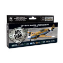 Model Air Luftwaffe Maritime and Tropical colors. 8 Colores. Bote 17 ml. Marca Vallejo. Ref: 71164.