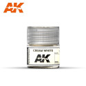Blanco crema, Ral 9001. Cantidad 10 ml. Marca AK Interactive. Ref: RC002.
