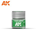 Verde puro. Cantidad 10 ml. Marca AK Interactive. Ref: RC012.