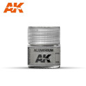 Aluminio, metálico. Cantidad 10 ml. Marca AK Interactive. Ref: RC020.