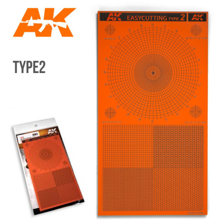 Easycutting Tipe 2. Marca AK Interactive. Ref: AK 8057.