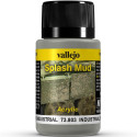 Weathering effects, Splash Mud (Barro industrial). Bote de 40 ml. Marca Vallejo. Ref: 73.803.