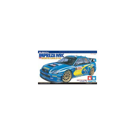 Coche Subaru Impreza WRC Monte carlo ´05. Escala 1:24. MarcaTamiya. Ref: 24281.