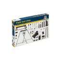 Tienda de herremientas de campo, field tool shop. Escala 1:35. Marca Italeri. Ref: 0419.