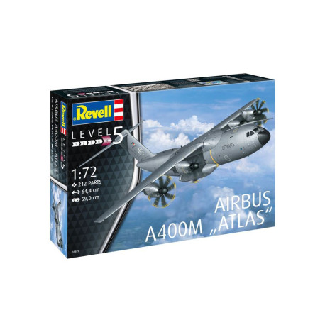 Airbus A400M "Atlas". Escala 1:72. Marca Revell. Ref: 03929.