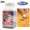 DELUXE SAND & SEAL - Barniz tapaporos para madera. Contiene 250 ml. Marca Deluxe. Ref: BD49.