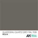 RC Air, Seidengrau-Silk Grey RAL 7044. Cantidad 10 ml. Marca AK Interactive. Ref: RC217.