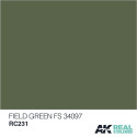 RC Air, Field Green FS 34097. Cantidad 10 ml. Marca AK Interactive. Ref: RC231.