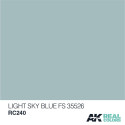 RC Air, Light Sky Blue FS 35526. Cantidad 10 ml. Marca AK Interactive. Ref: RC240.