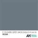 RC Air, F-15 Dark Grey (MOD EAGLE) FS 36176 . Cantidad 10 ml. Marca AK Interactive. Ref: RC246.