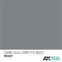 RC Air, Dark Gull Grey FS 36231. Cantidad 10 ml. Marca AK Interactive. Ref: RC247.