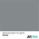 RC Air,Medium Grey FS 36270. Cantidad 10 ml. Marca AK Interactive. Ref: RC249.