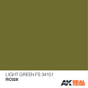 Light Green FS 34151. Cantidad 10 ml. Marca AK Interactive. Ref: RC028.