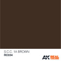 S.C.C. 1A Brown. Cantidad 10 ml. Marca AK Interactive. Ref: RC034.
