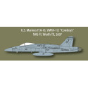 F/A-18/CF-18 Hornet. Escala 1:72. Marca Minicraft. Ref: 11652.