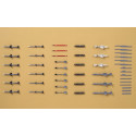 AIRCRAFT WEAPONS V : U.S. MISSILES AND LAUNCHER. Escala 1:72. Marca Hasegawa. Ref: X72-9 (35009).