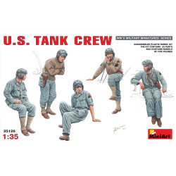 Figuras para tanques U.S. de la WWII. Escala 1:35. Marca Miniart. Ref: 35126.