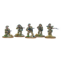 Commonwealth infantry, Britanicos WWII. Escala 1:56. Marca Italeri. Ref: 15604.