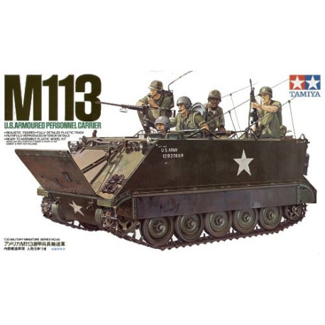US M113 Armored Personnel Carrier. Escala 1:35. Marca Tamiya. Ref: 35040.
