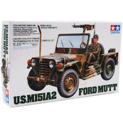 Jeep US M151A2 Ford mutt. Escala 1:35. Marca Tamiya. Ref: 35123.