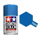 Spray Brilliant blue, Azul brillante (85044). Bote 100 ml. Marca Tamiya. Ref: TS-44.