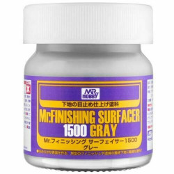 Mr. Finishing surfacer 1500 grey. Imprimación gris. Marca MR.Hobby. Ref: SF289.