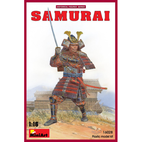 Figura Samurai. Escala 1:16. Marca Miniart. Ref: 16028.