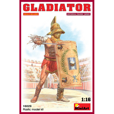 Figura Gladiador. Escala 1:16. Marca Miniart. Ref: 16029.