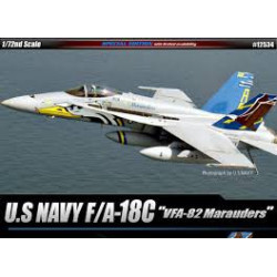 U.S. NAVY F/A-18C "VFA-82 MARAUDERS". Escala 1:72. Marca Academy. Ref: 12534.
