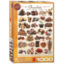 Chocolate. Puzzle vertical, 1000 pz. Marca Eurographics. Ref: 6000-0411.