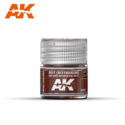 RC WWII, Rot red brown RAL 8012. Cantidad 10 ml. Marca AK Interactive. Ref: RC067.