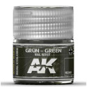 RC WWII, Grün green RAL 6007. Cantidad 10 ml. Marca AK Interactive. Ref: RC049.