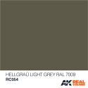 RC WWII, Hellgraü light grey RAL 7009. Cantidad 10 ml. Marca AK Interactive. Ref: RC054.