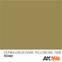 RC WWII, Dunkelgelb dark yellow RAL 7028. Cantidad 10 ml. Marca AK Interactive. Ref: RC060.