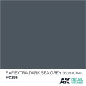 RC Air, RAF Extra Dark Sea Grey BS381C/640. Cantidad 10 ml. Marca AK Interactive. Ref: RC295.
