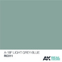RC Air, A-18F Light Grey-Blue. Cantidad 10 ml. Marca AK Interactive. Ref: RC311.