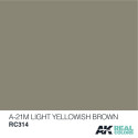 RC Air, A-21M Light Yellowish Brown. Cantidad 10 ml. Marca AK Interactive. Ref: RC314.