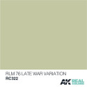 RC Air, RLM 76 Late War Variation. Cantidad 10 ml. Marca AK Interactive. Ref: RC322.