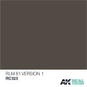 RC Air, RLM 81 Version 1. Cantidad 10 ml. Marca AK Interactive. Ref: RC323.